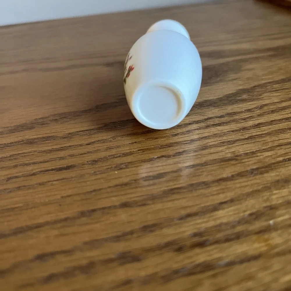 Vintage Miniature Vase Floral 2.5